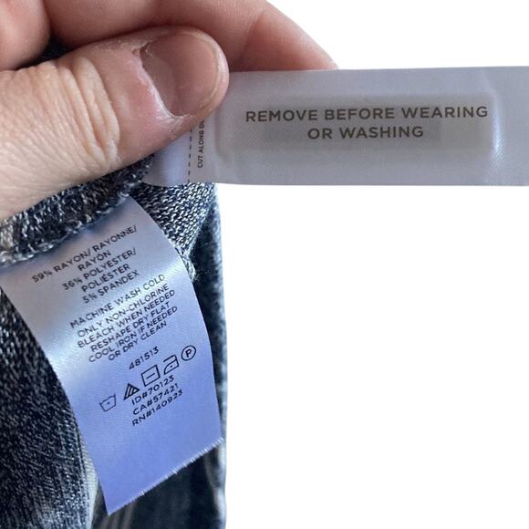 New Lou & Grey SOFT Sailor Chic Striped Indie Tunic Knit Dress | Size M - Picture 5 of 10